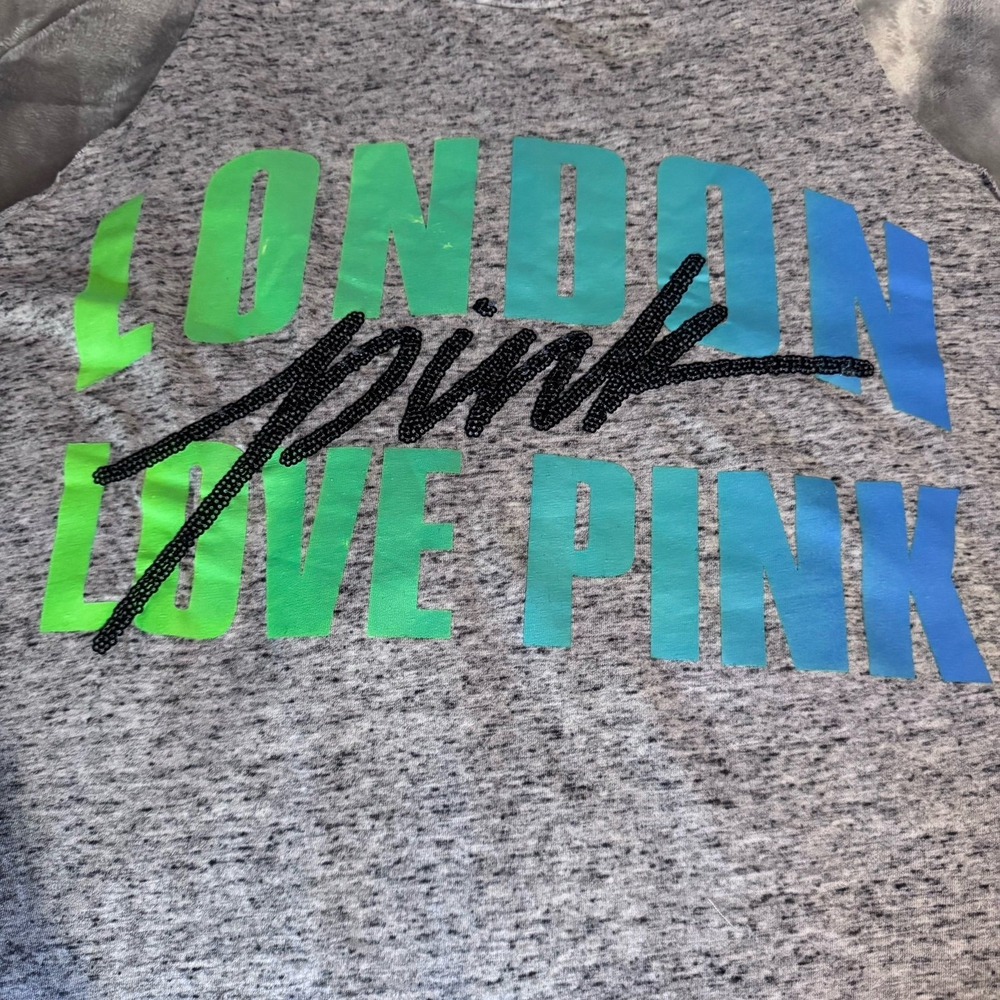 VS PINK | Destination | London Neon bling London Tank